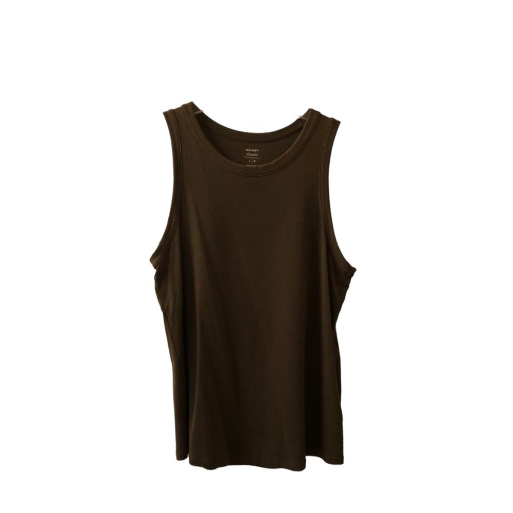 Old Navy Forest Green Classic Tank Top XL